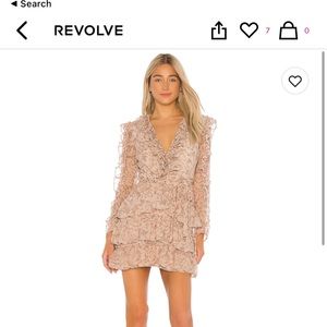 Bardot Alessia Frill Dress